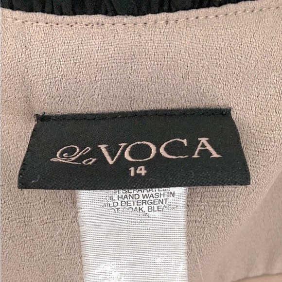 VINTAGE babydoll evening maxi Dress SIZE 14 black strappy - Picture 8 of 8